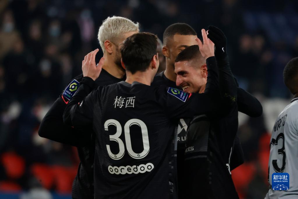  巴黎圣日耳曼，创法甲连胜新纪录  